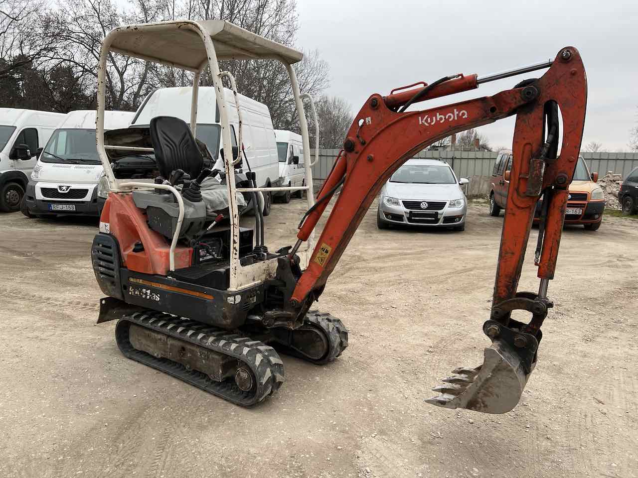 KUBUTA KX41-3S árokásó